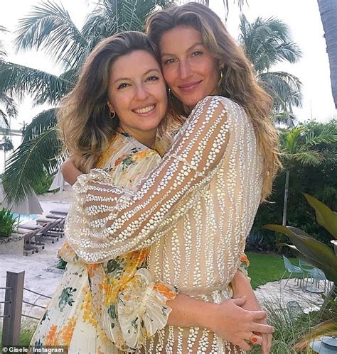 gisele bundchen with her twin sister patricia